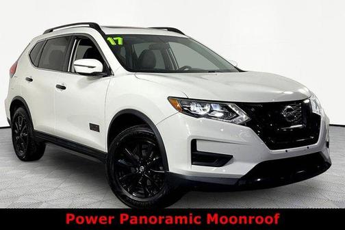 Glacier White 2017 Nissan Rogue SV
