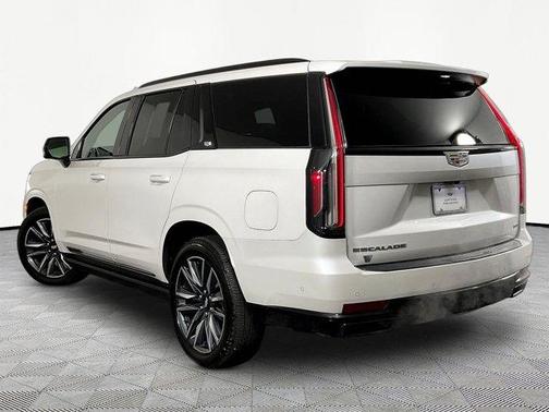 Crystal White Tri-Coat 2024 Cadillac Escalade Sport