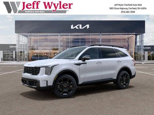 Glacial White Pearl 2026 Kia Sorento X-Line SX Prestige