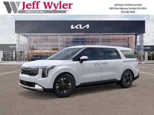 Snow White Pearl 2026 Kia Carnival Hybrid LXS