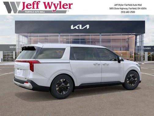 Snow White Pearl 2026 Kia Carnival Hybrid LXS