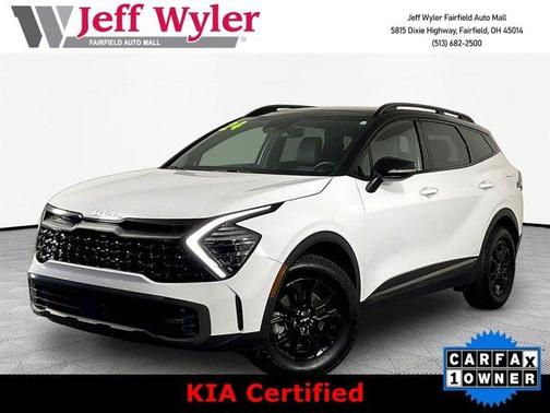 Glacier White Pearl 2024 Kia Sportage X-Pro