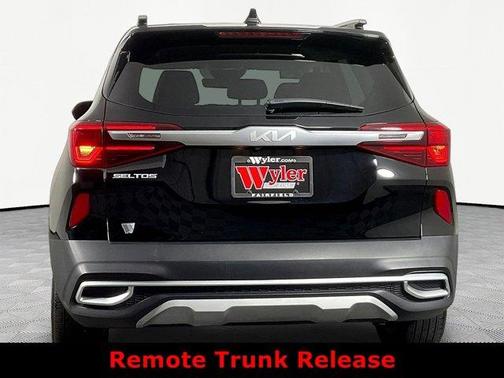 Cherry Black 2023 Kia Seltos S