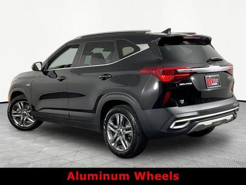 Cherry Black 2023 Kia Seltos S