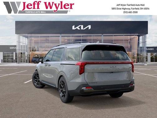 Ceramic Silver 2026 Kia Carnival Hybrid SX
