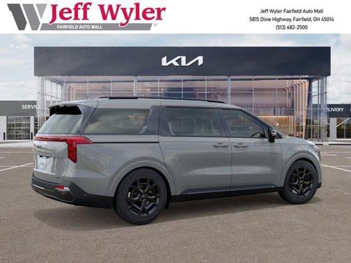Ceramic Silver 2026 Kia Carnival Hybrid SX