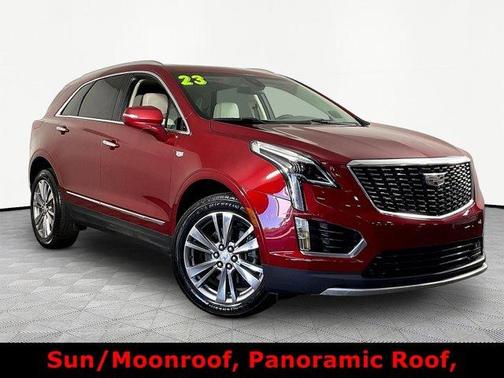 Radiant Red 2023 Cadillac XT5 Premium Luxury