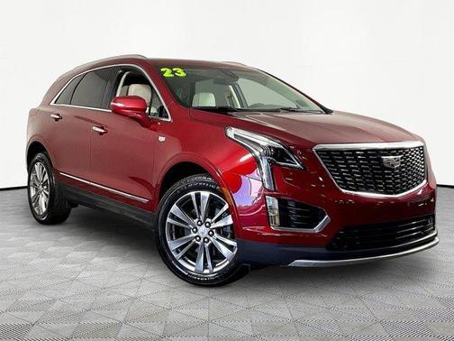 Radiant Red 2023 Cadillac XT5 Premium Luxury