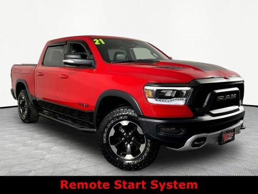 Flame Red Clearcoat 2021 RAM 1500 Rebel