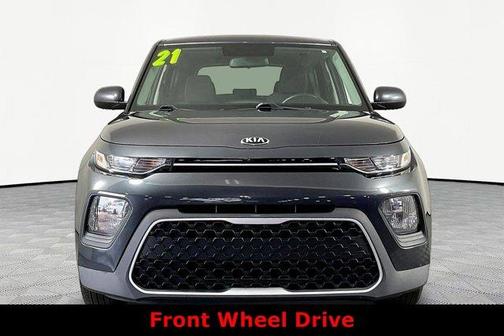 Gravity Gray 2021 Kia Soul LX