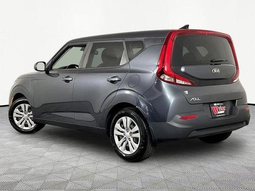 Gravity Gray 2021 Kia Soul LX