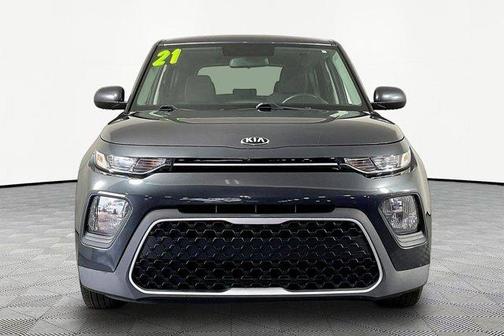 Gravity Gray 2021 Kia Soul LX