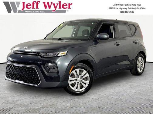 Gravity Gray 2021 Kia Soul LX