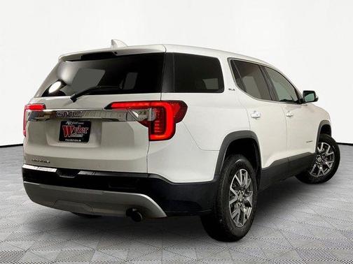 Summit White 2021 GMC Acadia SLE