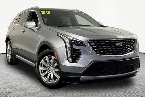 Silver Metallic 2023 Cadillac XT4 Premium Luxury