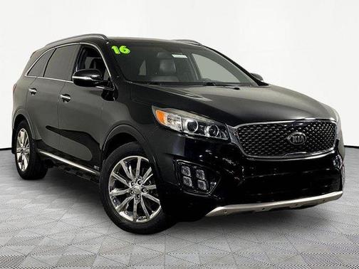 Ebony Black 2016 Kia Sorento SXL
