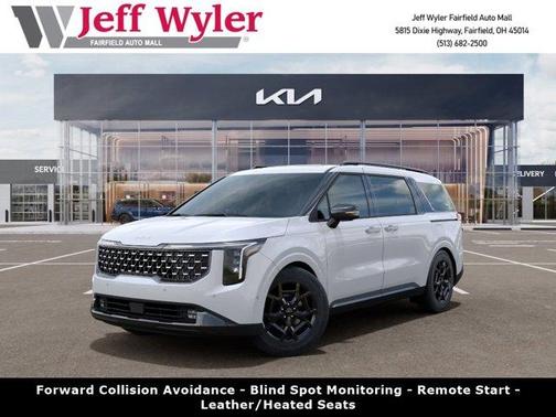 White 2026 Kia Carnival SX