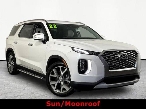 Hyper White 2022 Hyundai PALISADE SEL