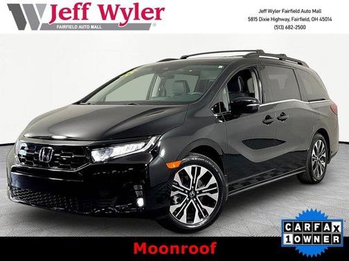 Crystal Black Pearl 2025 Honda Odyssey Elite
