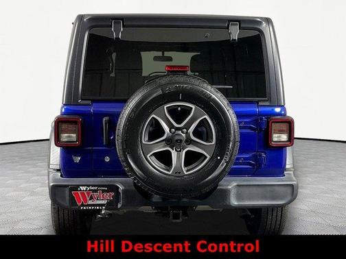 Ocean Blue Metallic 2019 Jeep Wrangler Unlimited Sport