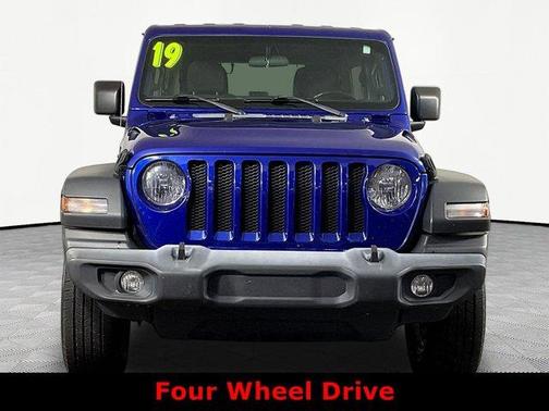 Ocean Blue Metallic 2019 Jeep Wrangler Unlimited Sport