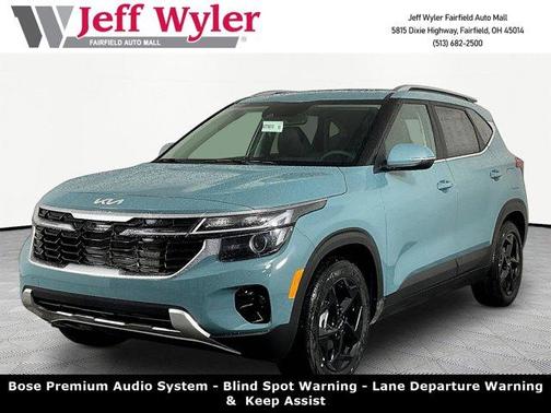 Blue 2026 Kia Seltos EX