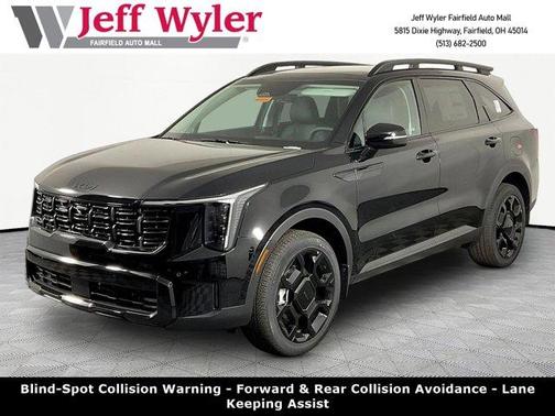 Ebony Black 2026 Kia Sorento X-Line EX