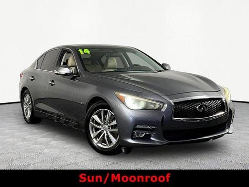 Graphite Shadow 2014 INFINITI Q50 Premium