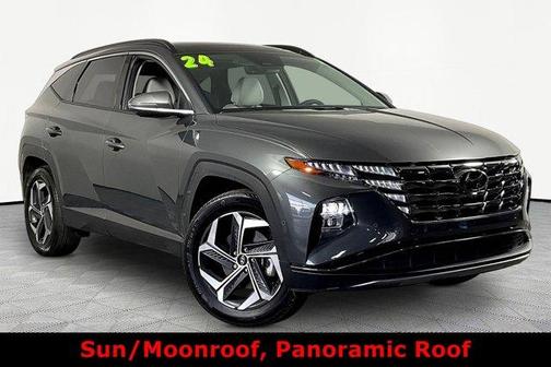 Amazon Gray 2024 Hyundai TUCSON Hybrid Limited