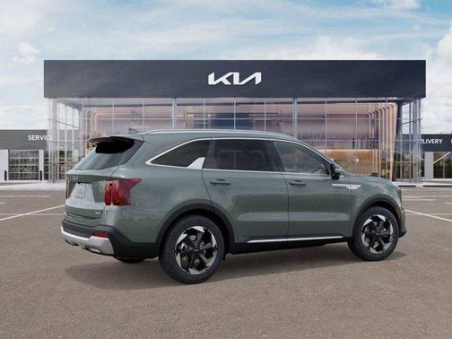 Green 2026 Kia Sorento Hybrid EX