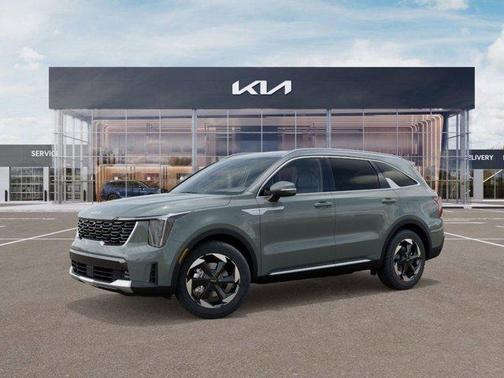 Green 2026 Kia Sorento Hybrid EX