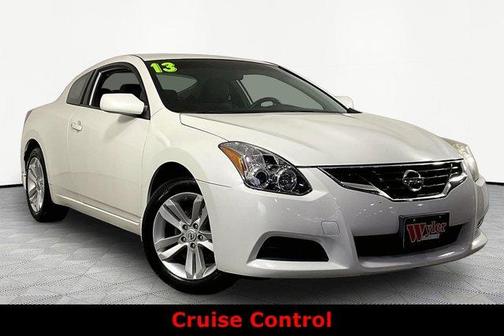 Pearl White 2013 Nissan Altima 2.5 S