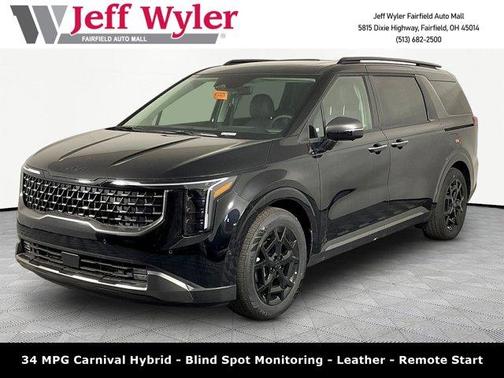 Aurora Black Pearl 2026 Kia Carnival Hybrid SX Prestige