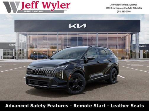 Black 2026 Kia Sportage Hybrid X-Line