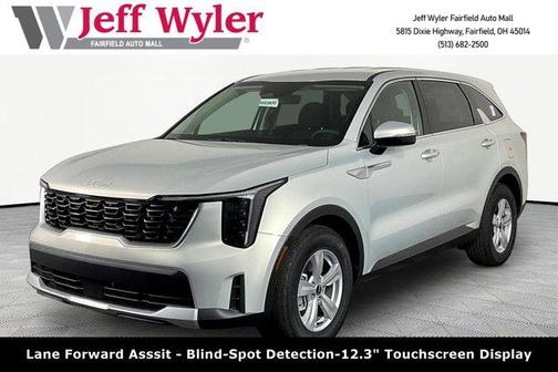 Ivory Silver 2026 Kia Sorento LX