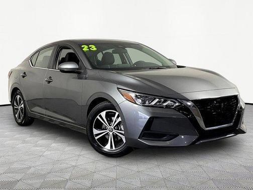 Gun Metallic 2023 Nissan Sentra SV