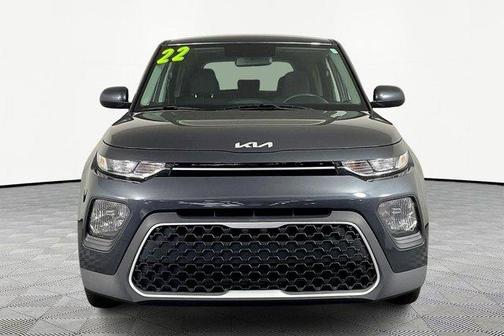 Gravity Gray 2022 Kia Soul LX