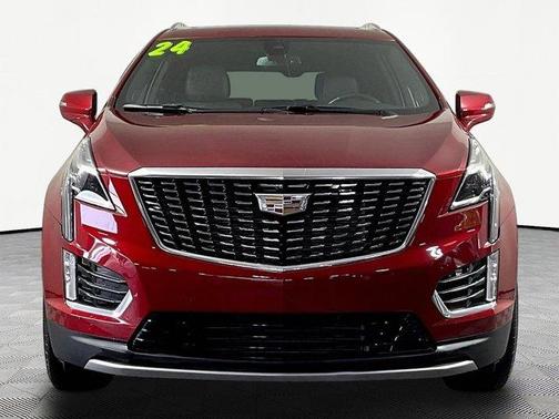 Radiant Red 2024 Cadillac XT5 Premium Luxury