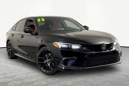 Crystal Black Pearl 2023 Honda Civic Si Base