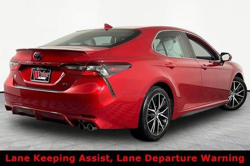 Red 2021 Toyota Camry SE Nightshade