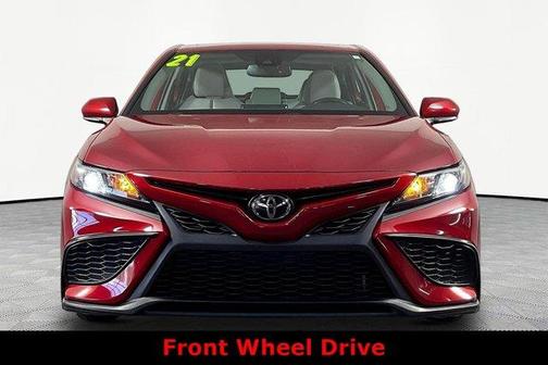 Red 2021 Toyota Camry SE Nightshade