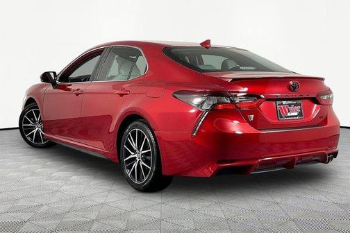 Red 2021 Toyota Camry SE Nightshade