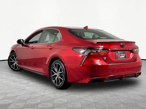 Red 2021 Toyota Camry SE Nightshade