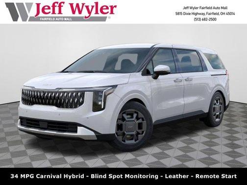 Snow White Pearl 2026 Kia Carnival Hybrid EX