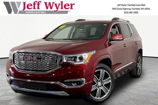 Crimson Red Tintcoat 2018 GMC Acadia Denali