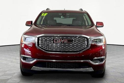 Crimson Red Tintcoat 2018 GMC Acadia Denali