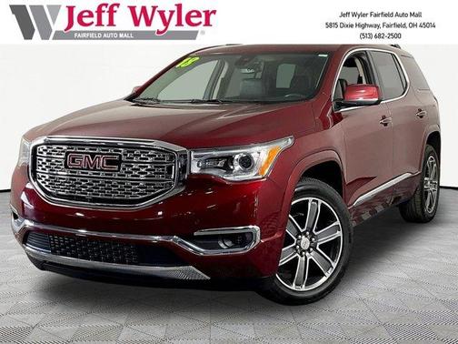 Crimson Red Tintcoat 2018 GMC Acadia Denali