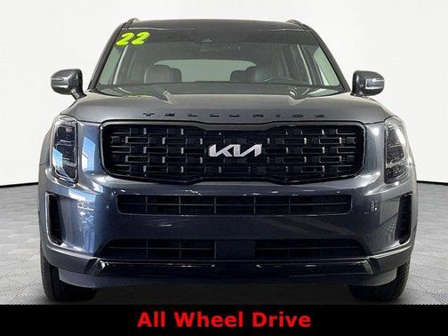 Gray 2022 Kia Telluride EX