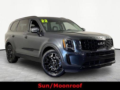 Gray 2022 Kia Telluride EX