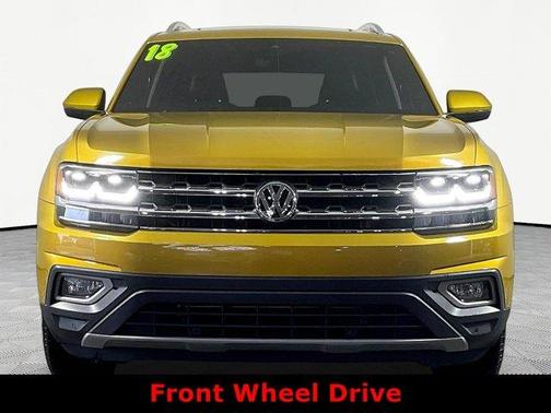 Kurkuma Yellow Metallic 2018 Volkswagen Atlas 3.6L SEL
